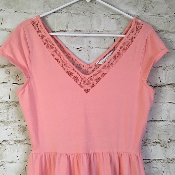 Lauren Conrad V-neck Length Dress Sz M - Picture 2 of 8